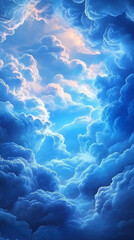 Beautiful sky with clouds
