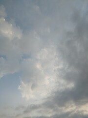 clouds in the sky