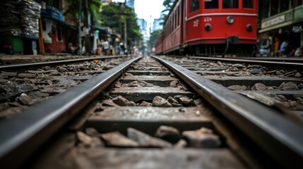 Exploring Kolkata's Colonial Charms: Tram Gliding Through Historic Streets