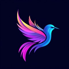 Fototapeta premium illustration of a bird
