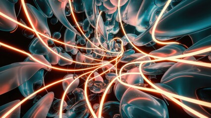 abstract background with lines