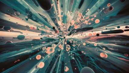 an awe inspiring 3d abstract environment