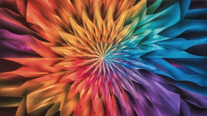 abstract fractal background