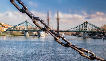 Great chains holding back a great city