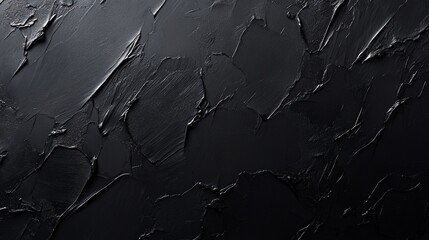 Black Textured Background   Dark Abstract Pattern for Design