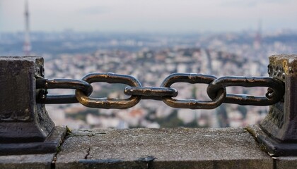 Great chains holding back a great city