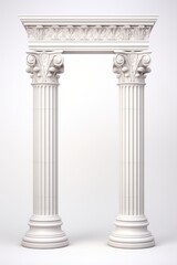 Obraz premium Antique arch architecture column ancient.