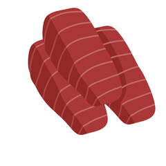 raw tuna meat  tuna fillet  healthy and fresh tuna meat