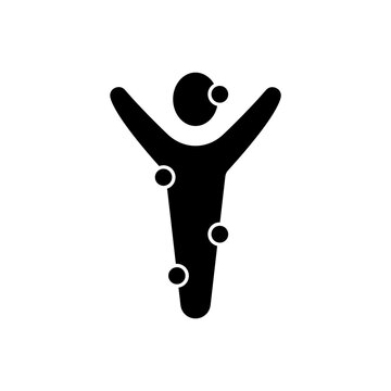 recommend clip art: symptoms concept line icon. Simple element illustration. symptoms concept outline symbol design.