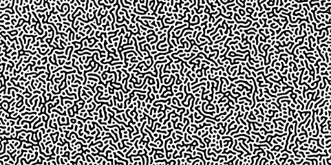 Gradient noise line abstract spread geometric background. Monochrome Turing reaction background. Abstract diffusion pattern with chaotic shapes. Vector illustration	
