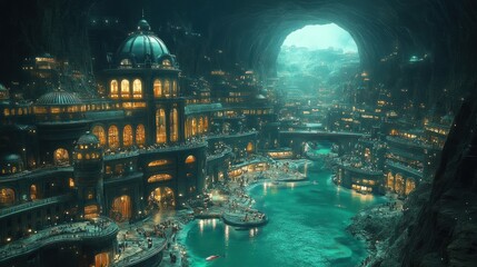 A City Beneath the Earth