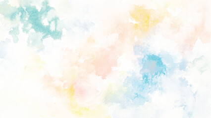 graphic design background texture colorful abstract. Soft rainbow color background material. Light abstract watercolor background with blurred stains and drips.