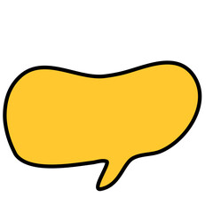 Vector blank empty speak bubble  chatting or message box set