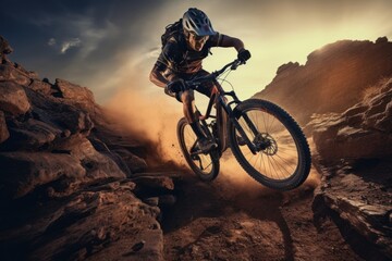 Obraz premium Mountain bike bicycle vehicle cycling.