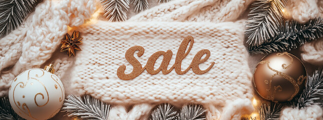 Beautiful gold lettering SALE on Christmas decorations