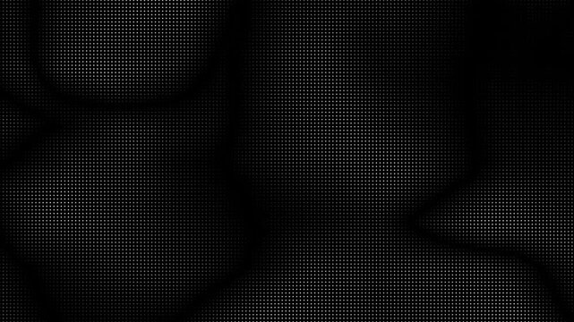 Animated abstract technology dark dot,s background random dots and grid 4K video