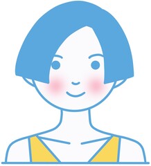 Women girl avatar