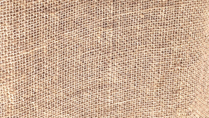 Closeup brown sack texture background. sacking texture