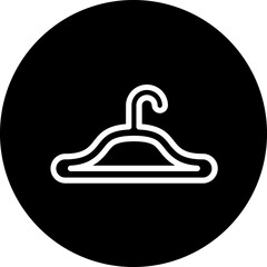 Hanger vector icon style
