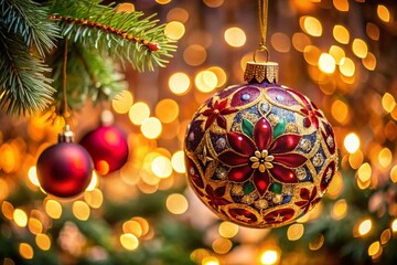 Beautiful Hanging Christmas Ornament for Festive Home Decor and Holiday Celebrations