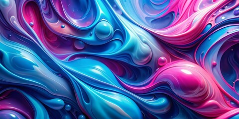 Obraz premium Blue and Pink Abstract Background for Creative Designs and Art Projects