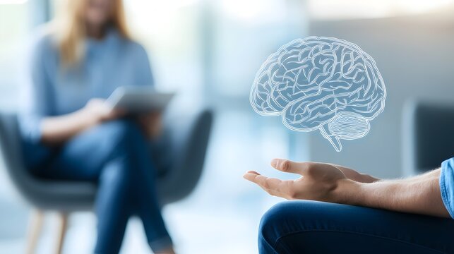 Psychiatric Evaluation of Symptoms - Behavioral Analysis and Cognitive Observation by Healthcare Professional