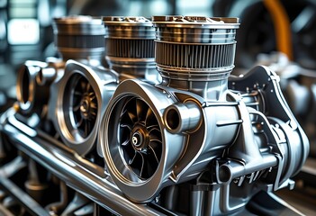 Fototapeta premium engine