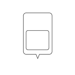 Interface Frame App Element