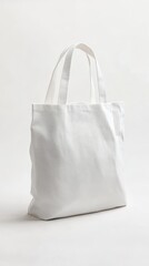 This tote bag features a clean, minimalist look perfect for carrying essentials around town