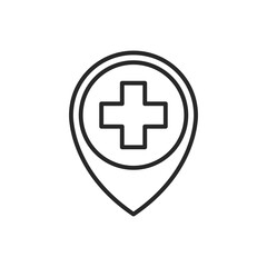 Health Hospital element medical business icon