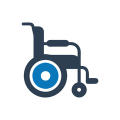 Accessibility icon on white background