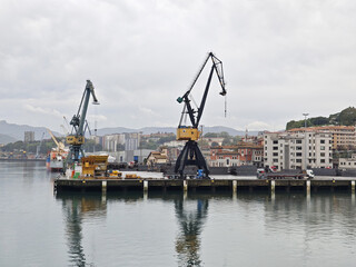 Obraz premium Port in Pasaia village, the Basque Country, Spain