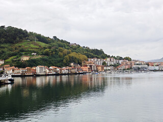 Port in Pasaia village, the Basque Country, Spain