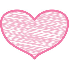 Scribble Heart Icon