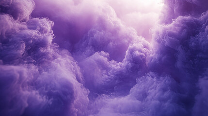 Naklejka premium Soft Fluffy Purple Background with Gentle Glow