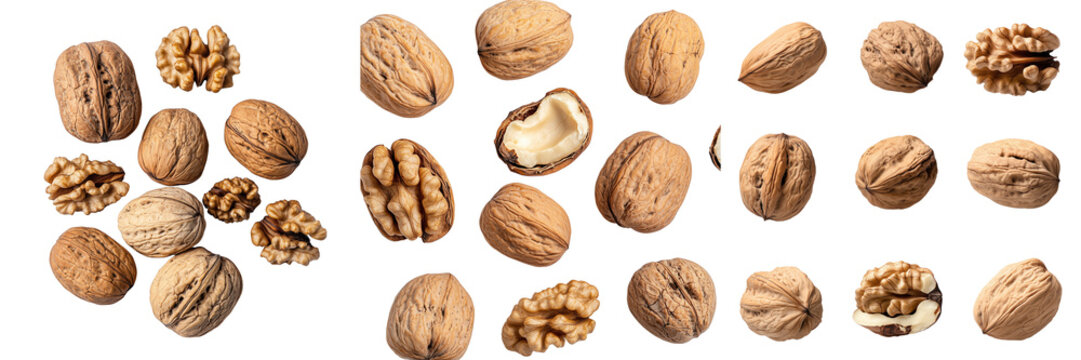 Assorted walnut isolators in the background
