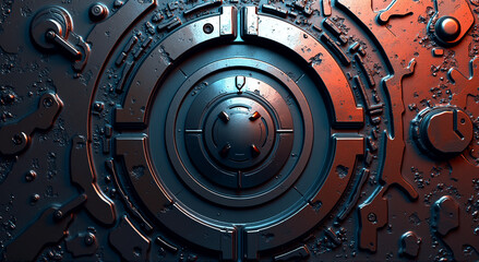 background with gears