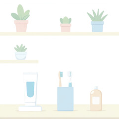 穏やかな朝のひととき