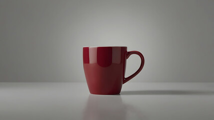 Coffee cup and stylish and modern coffee packaging with or dark brown and a table with a pink background
