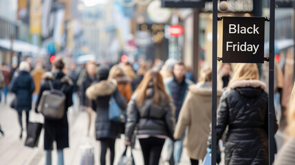 Fototapeta premium people with purchases, shopping in the city