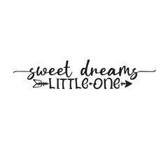 sweet dreams little one background inspirational positive quotes, motivational, typography, lettering design
