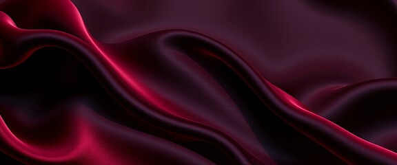 Obraz premium Luxurious Velvet Silk Drapes Abstract Background with Rich Colors and Soft Sheen for Elegant Digital Designs