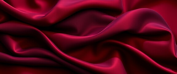 Obraz premium Luxurious Velvet Silk Drapes Abstract Background with Rich Colors and Soft Sheen for Digital Art & Design