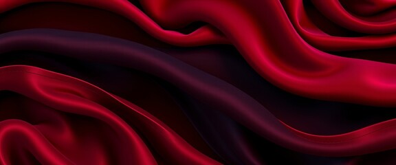 Obraz premium Velvet Silk Drapes Abstract Background with Luxurious Colors for Desktop Wallpaper