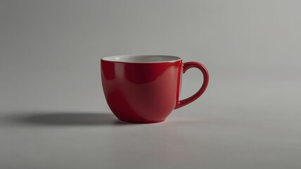 Coffee cup and stylish and modern coffee packaging with or dark brown and a table with a pink background