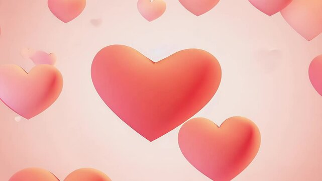 captivating animation red arts moving upward chroma key background symbolizing joy love creating delightful visual effect perfect Valentine&rsquo;s Day celebrations 4K footage nubes anniversary
