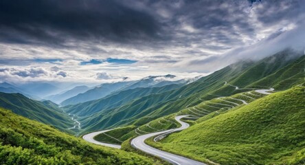 beautiful landscape of nature