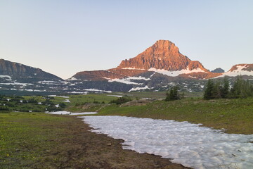 logan pass visitor center in the middle of the Glacier national park, Browning, MT 59417, United...