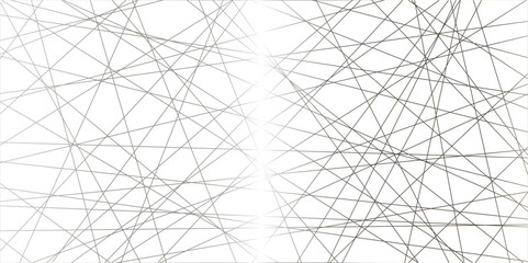 Abstract beautiful perfect random Diagonal lines background. Geometric lines pattern transparent background. Black and white abstract random chaotic liens with business banner design template, vector.