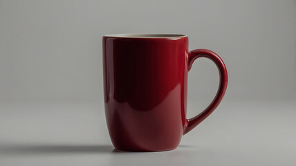 Coffee cup and stylish and modern coffee packaging with or dark brown and a table with a pink background